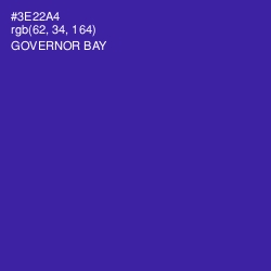 #3E22A4 - Governor Bay Color Image
